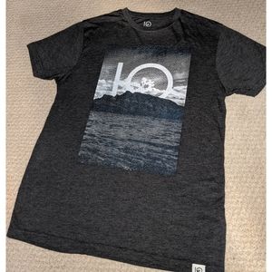 TenTree Men's Grey Graphic Tee